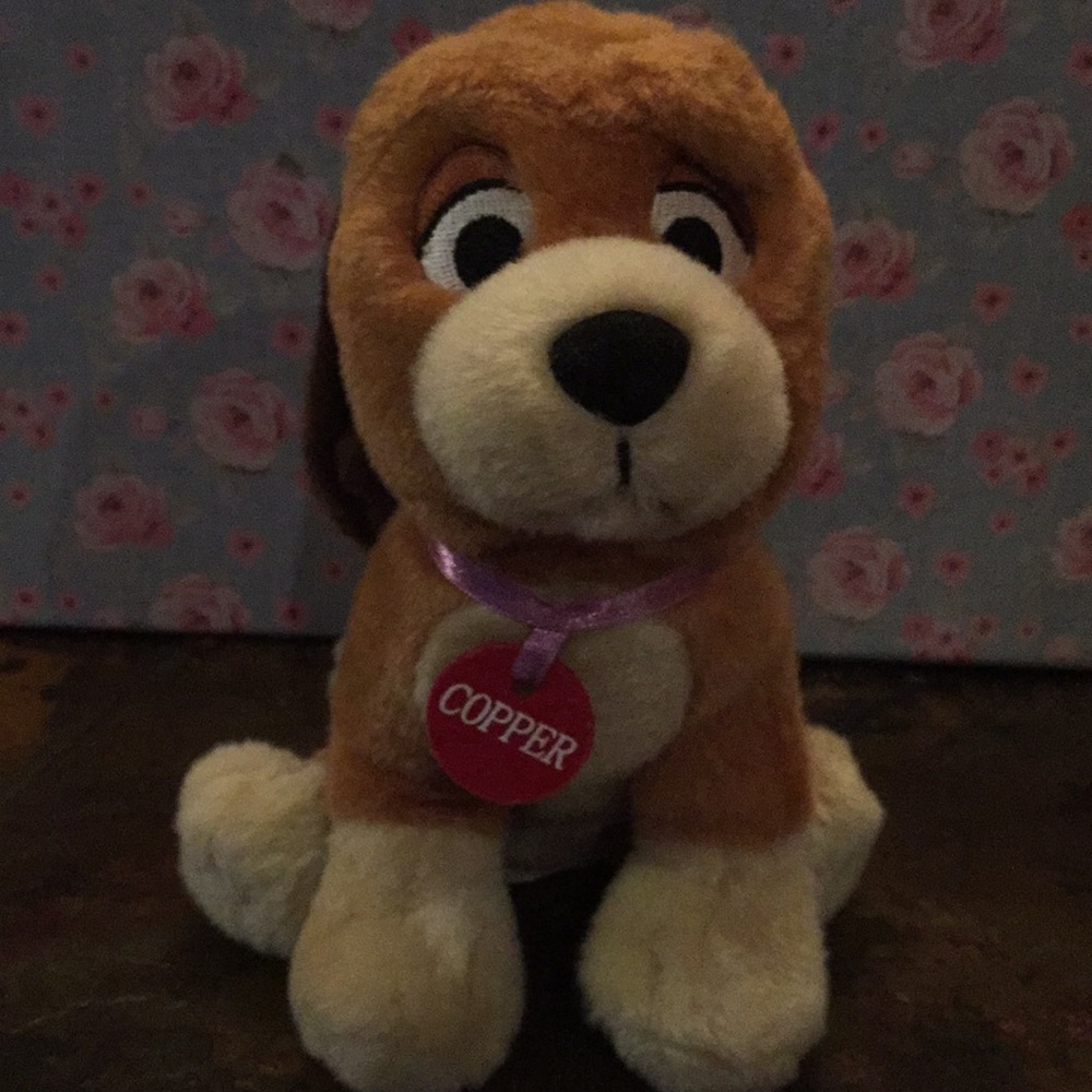 Fox and the Hound Copper Plush